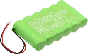 Synergy Digital Alarm System Battery, Compatible with Scantronic BAT01 Alarm System, (Ni-MH, 7.2V, 2000mAh) Ultra High Capacity, Replacement for Scantronic BAT01 Battery