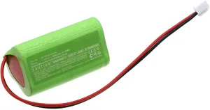 Synergy Digital Alarm System Battery, Compatible with Texecom Bell Box Sounder Alarm System, (Ni-MH, 7.2V, 600mAh) Ultra High Capacity, Replacement for Texecom GP250BVH6A6 Battery