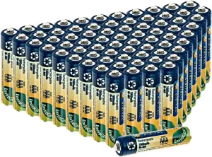Synergy Digital Baby Monitor Batteries, Compatible with Angelcare AC401 Baby Monitor, (Ni-MH, 1.25V, 1000mAh), Combo-Pack Includes: 72 x AAA Rechargeable Batteries