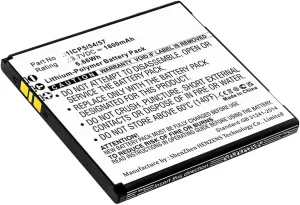 Synergy Digital Baby Monitor Battery, Compatible with Angelcare AC315 Baby Monitor, (Li-Pol, 3.7V, 1800mAh) Ultra High Capacity, Replacement for Angelcare 1ICP5/54/57 Battery