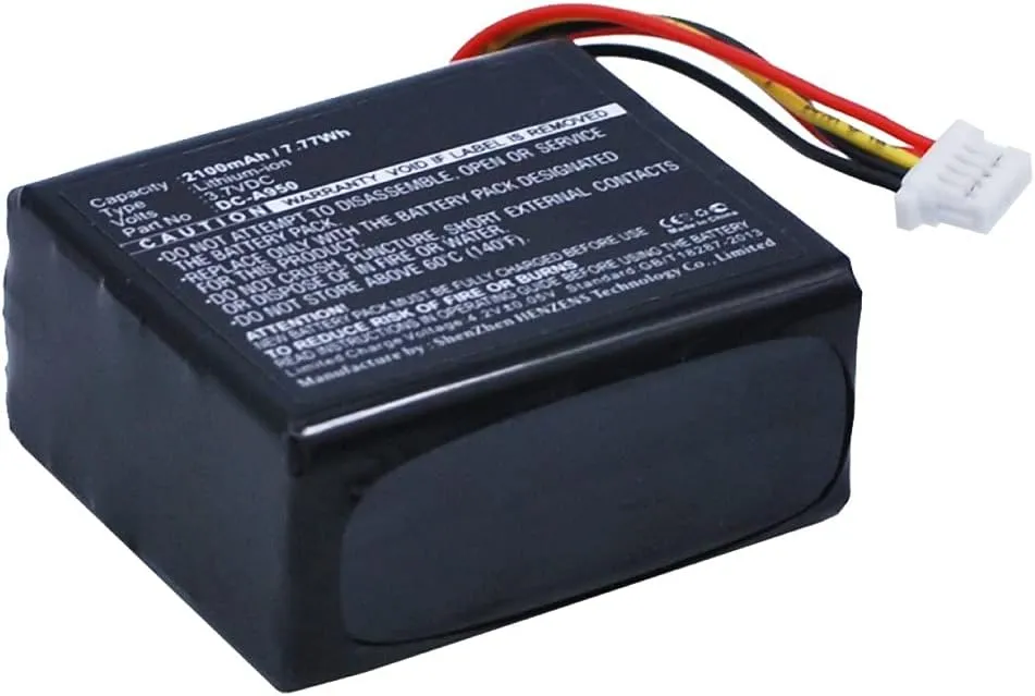 Synergy Digital Camera Battery, Compatible with Lytro Illum F1 Digital Camera, (Li-ion, 3.7V, 2100mAh) Ultra High Capacity, Replacement for Lytro DC-A950 Battery
