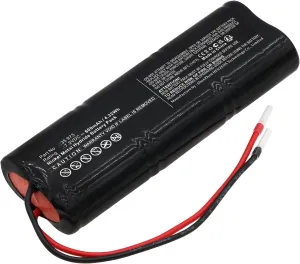 Synergy Digital Emergency Lighting Battery, Compatible with TELENOT 6/N-270AA Emergency Lighting, (Ni-MH, 7.2V, 600mAh) Ultra High Capacity, Replacement for TELENOT 35 973 Battery