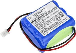 Synergy Digital Emergency Lighting Battery, Compatible with Visonic 0-9912-W Emergency Lighting, (Ni-MH, 7.2V, 2000mAh) Ultra High Capacity, Replacement for Visonic 0-9912-M Battery