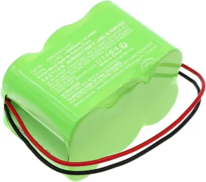 Synergy Digital Equipment Battery, Compatible with Kathrein 6MR2400SCY4C Equipment, (Ni-MH, 7.2V, 2000mAh) Ultra High Capacity, Replacement for Kathrein 6MR2400SCY4C Battery