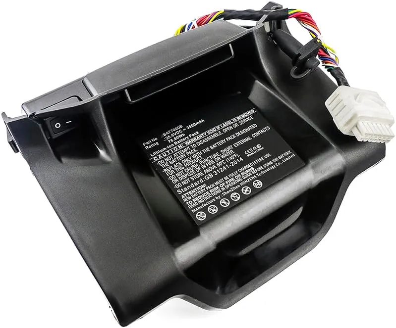Synergy Digital Lawn Mower Battery, Compatible with Robomow 22ACFAFD619 (2018) Lawn Mower, (Li-ion, 25.6V, 3000mAh) Ultra High Capacity, Replacement for Robomow BAT7000B Battery