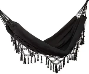 Tassel Hammock Outdoor Camping Travel Equipment Leisure Canvas Indoor Double Hammock Tassel Hanging Chair