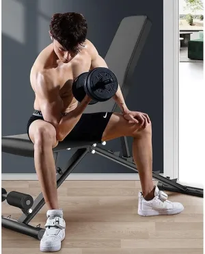 TEmkin Professional Bench Press Gym Weight Bench Press Adjustable Benches Functional Weightlifting Bed Home Dumbbell Stool Foldable Fitness Chair Home Fitness Equipment