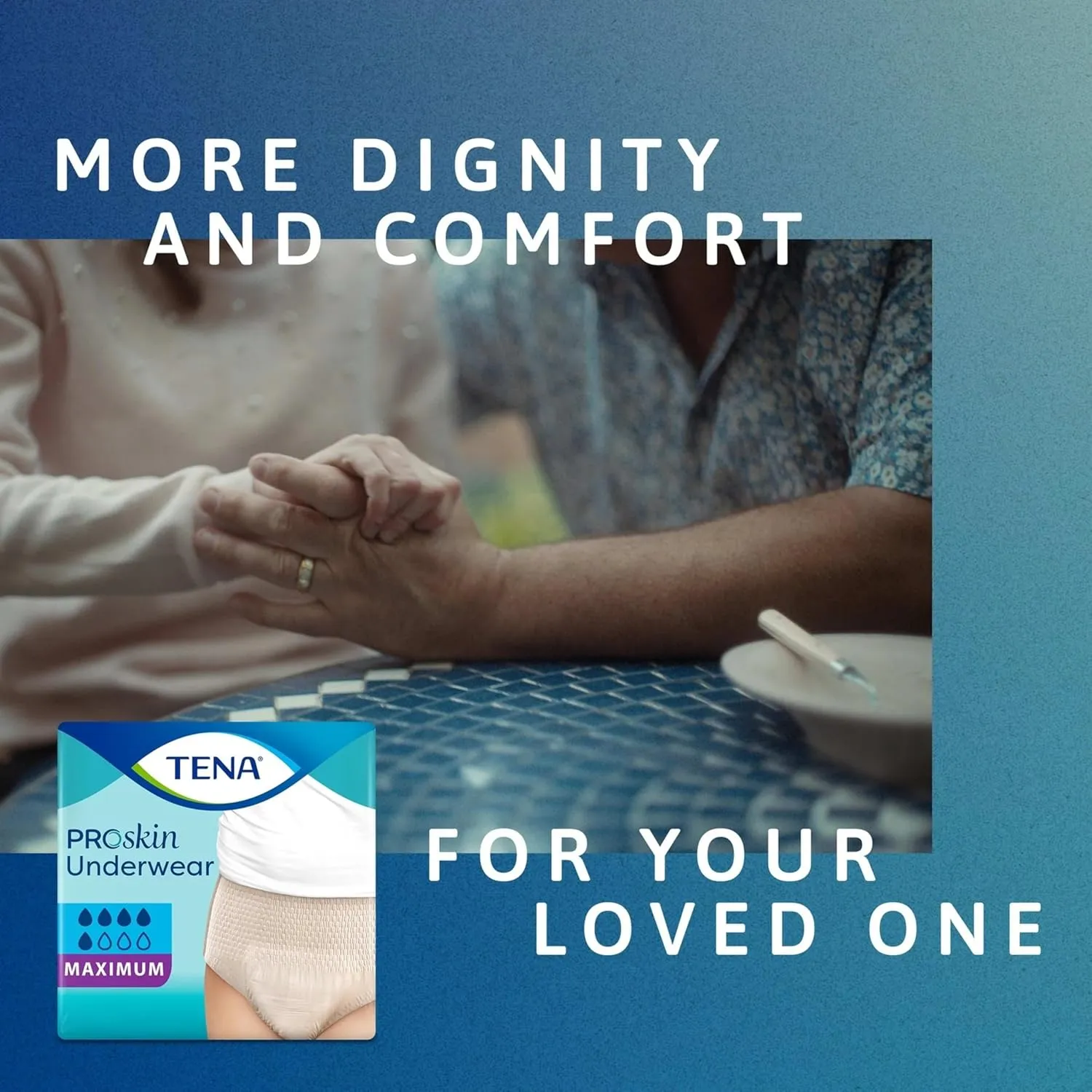 TENA Incontinence Underwear for Women, Maximum Absorbency, ProSkin - Large - 72 Count