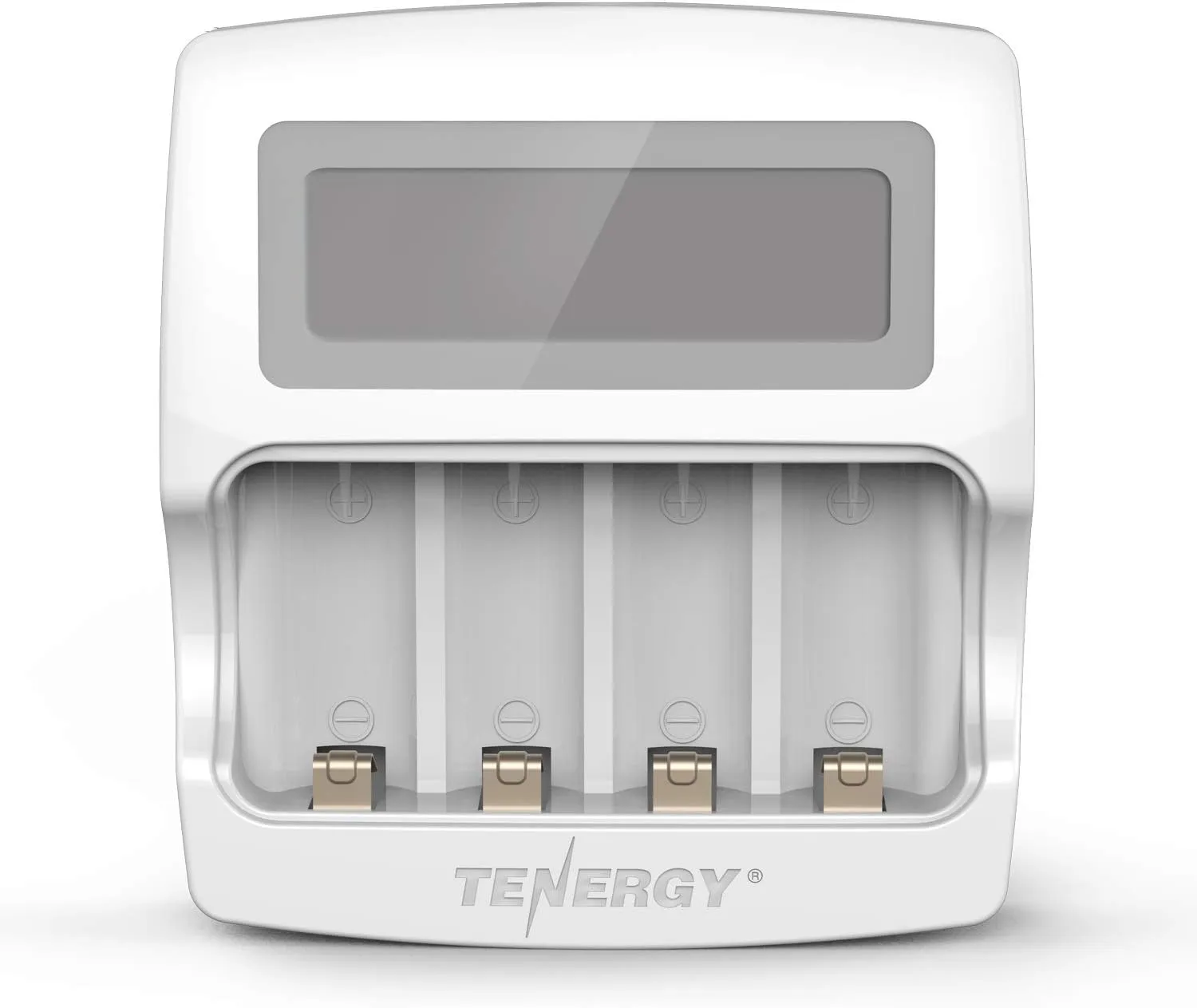 Tenergy Arlo Certified Premium Battery Charger with LCD ONLY for Tenergy Arlo Battery 3.7V 750mAh/650mAh Li-ion RCR123A Rechargeable Batteries, UL Listed, CE, and FCC Certified