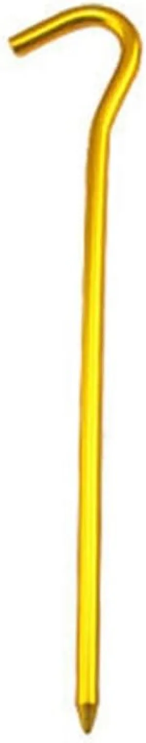 Tent Stakes Tent Stakes 18cm Tent Pegs Aluminum Alloy Tent Peg, Tent Accessories/Pitching Camping Tent for Camping, Hiking, Backpacking(Gold,6Pcs)