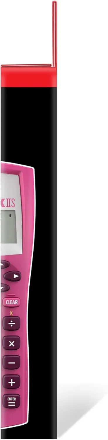 Texas Instruments TI-30X IIS 2-Line Scientific Calculator, Pink