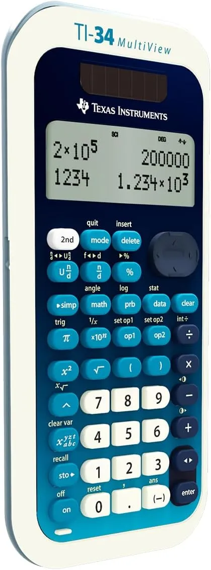 Texas Instruments TI-34 MultiView Scientific Calculator