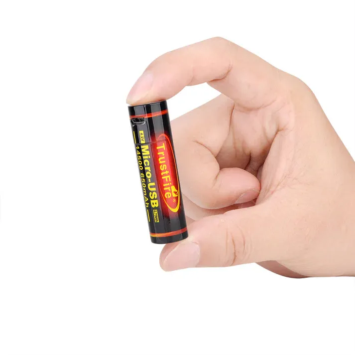 TF 14500 650mAh USB Battery