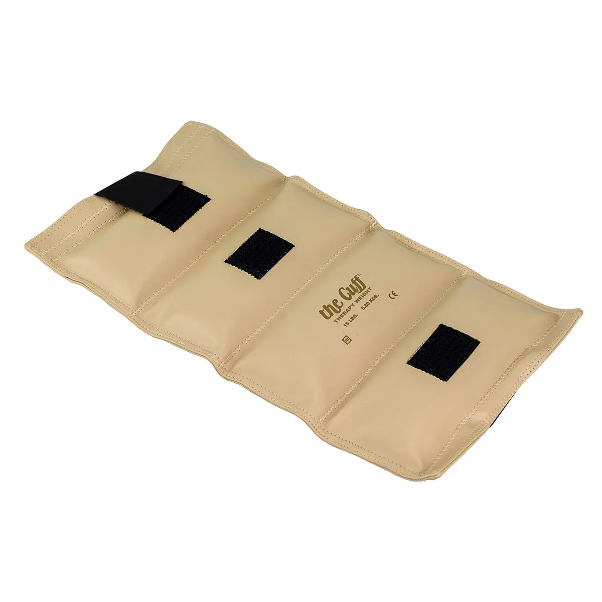 the Cuff 10-2517 Deluxe Ankle And Wrist Weight, Tan (15 Lb.)