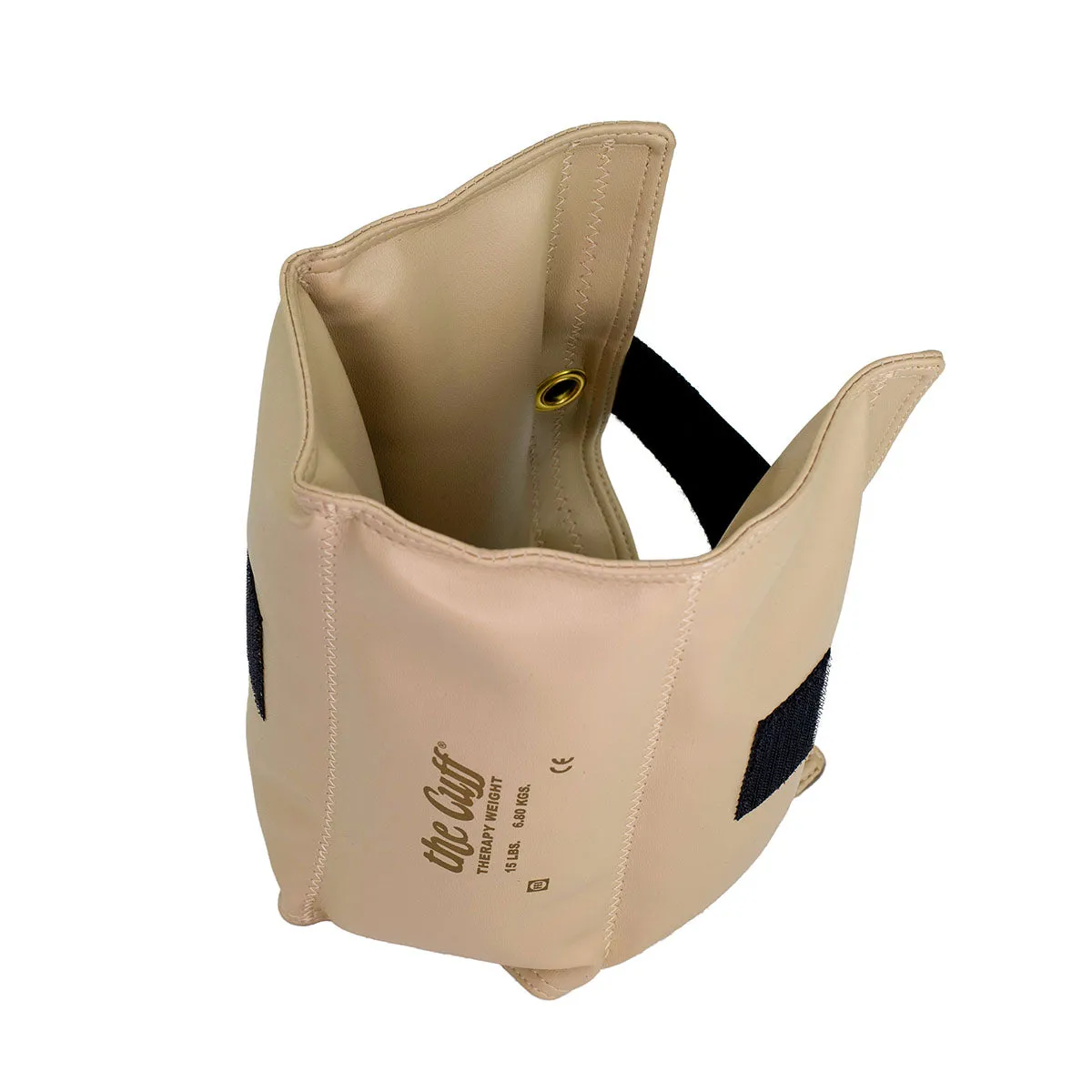 the Cuff 10-2517 Deluxe Ankle And Wrist Weight, Tan (15 Lb.)