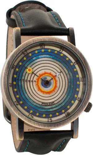 The Unemployed Philosophers Guild Ptolemaic Universe Model Astronomy Unisex Analog Watch