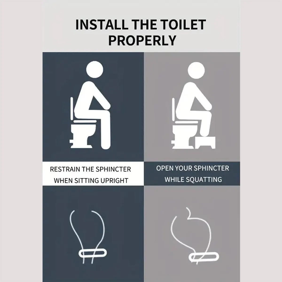 Thickened Toilet Squatting Stool Bathroom Footstool Household Restroom Pad