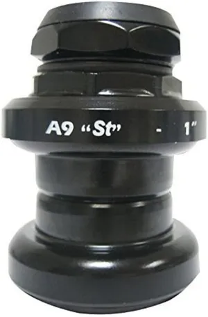 Threaded Steel Headset - Black, 25.4 mm