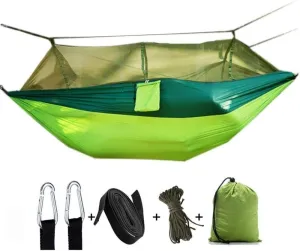 Touch of Smart Hammock with Mosquito Net - Blue