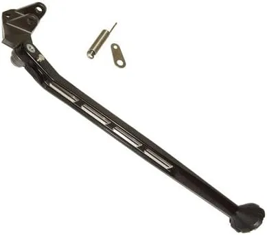 Trail Tech Kawasaki KX450F 2007-2008 Motorcycle Kickstand, Black, Aluminum Frame, Chromoly, Aluminum, Nylon Material, Wall Mount