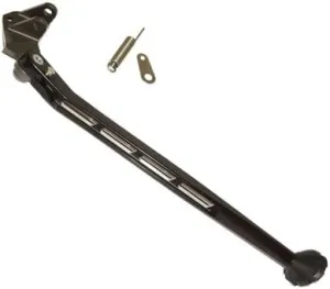 Trail Tech Kawasaki KX450F 2007-2008 Motorcycle Kickstand, Black, Aluminum Frame, Chromoly, Aluminum, Nylon Material, Wall Mount