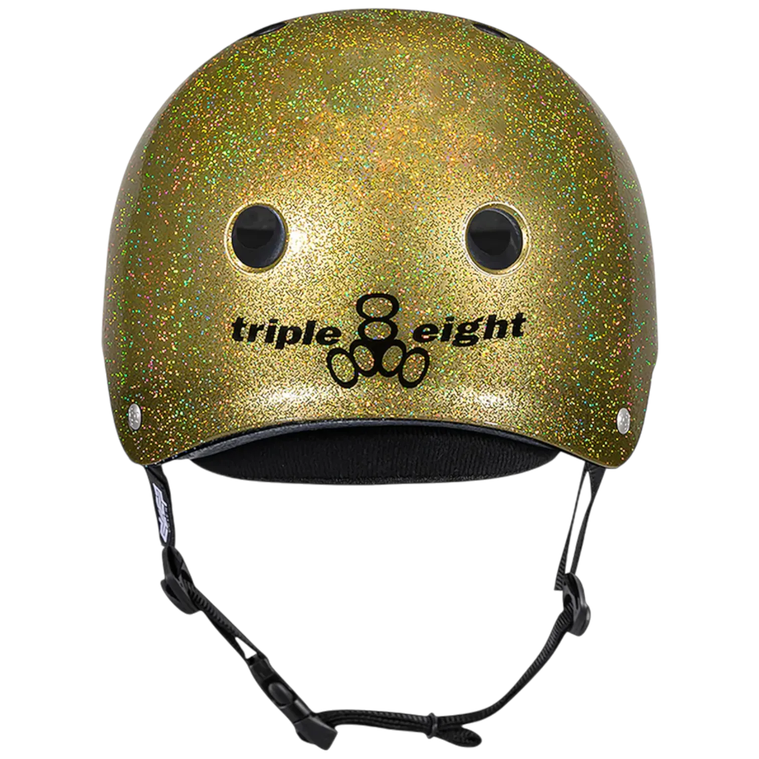 Triple 8 - Gold Glitter Deep Cover Helmet