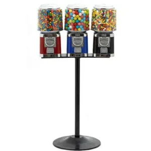 Triple Classic  Gumball Machines