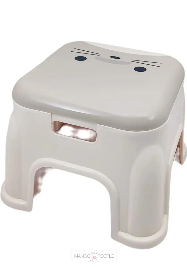 Unbreakable Cute Animal Theme Plastic Stool For Kids