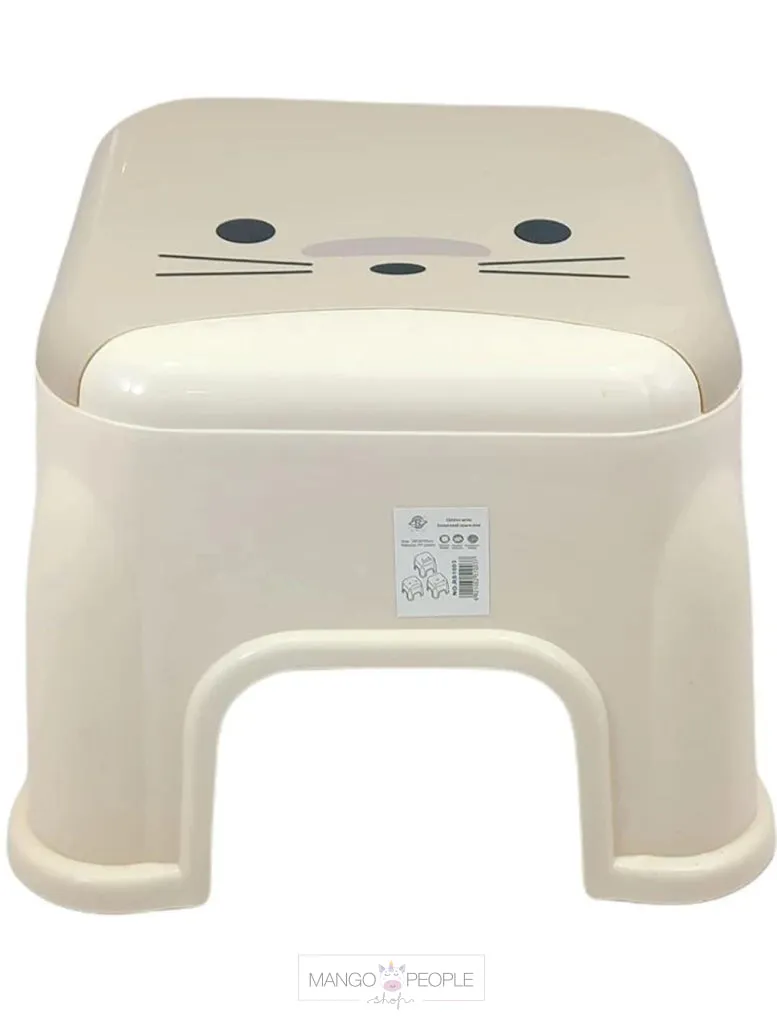 Unbreakable Cute Animal Theme Plastic Stool For Kids