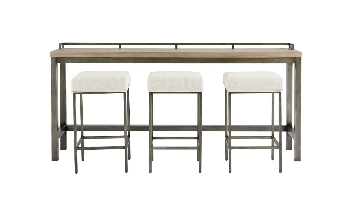 Universal Furniture Essence Console Stool with Metal Legs