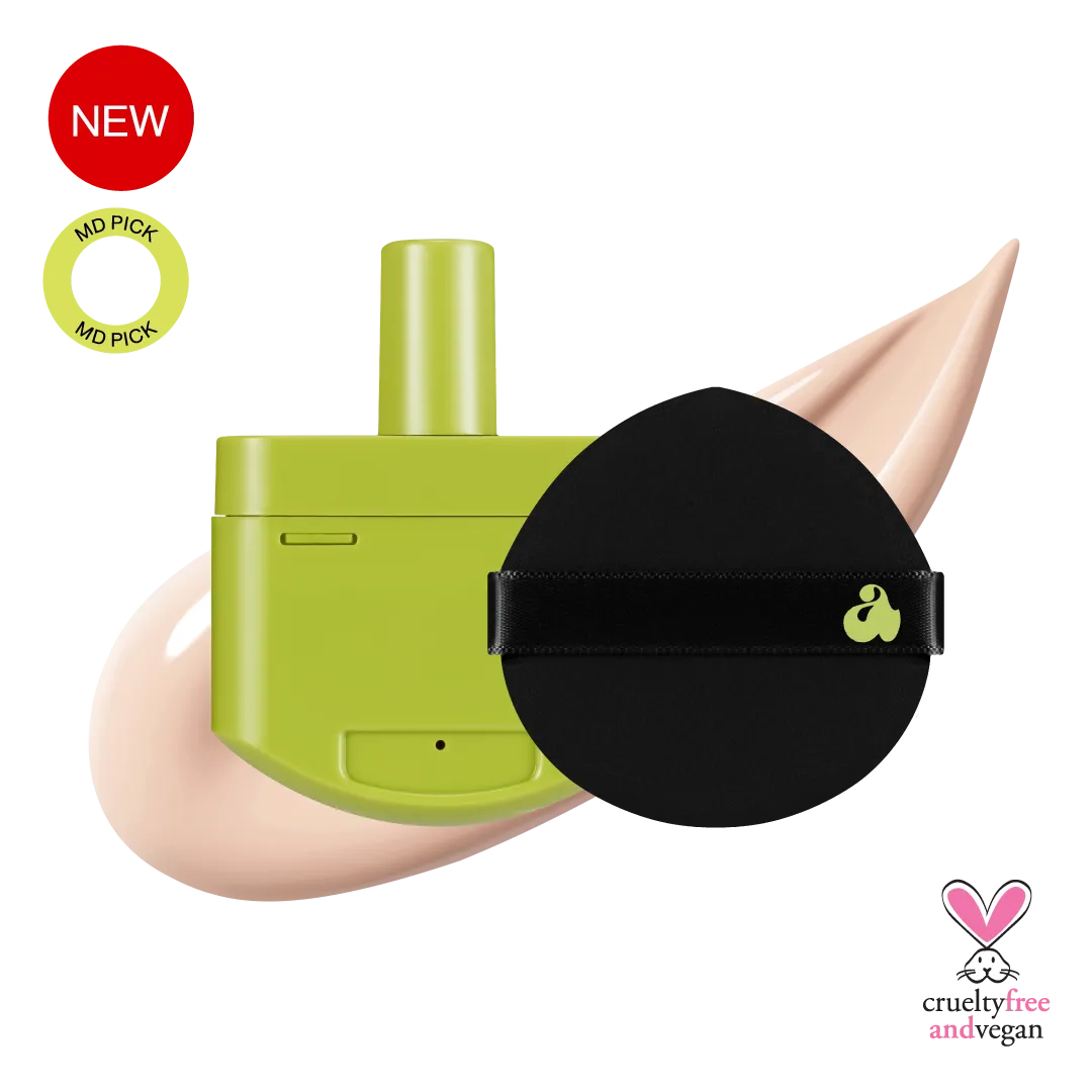 Unleashia Satin Wear Healthy Green Cushion Refill SPF 30 PA   15g * 21 colors