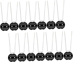 UPKOCH 15sets U-Shaped Ground Stakes Durable Outdoor Fixing Stakes Washers for Tents Tarps and Landscaping Projects Heavy-Duty Weather Resistant Garden Tools