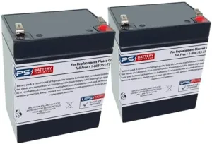 UPSBatteryCenter® (2) 12V 2.9Ah Battery Replacement for Invacare Reliant 450 Patient Lift