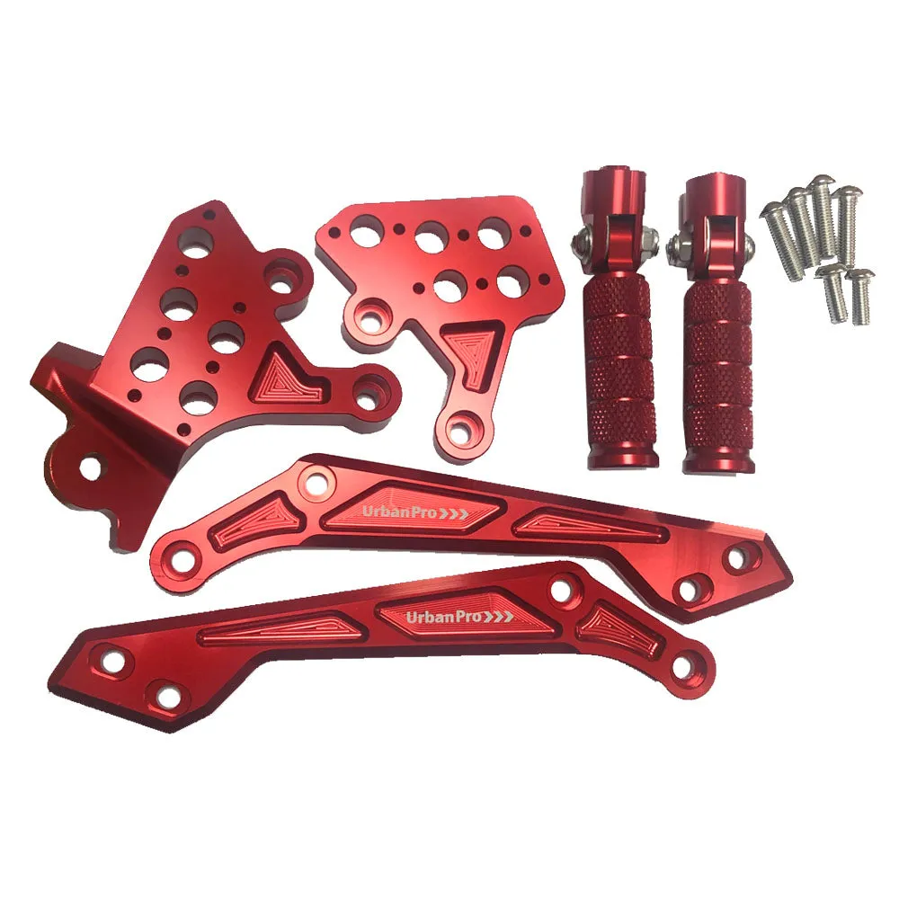 Urban Pro Surron LBX & L1E Heavy Duty Foot Peg Hangers with Extended Stunt Pegs