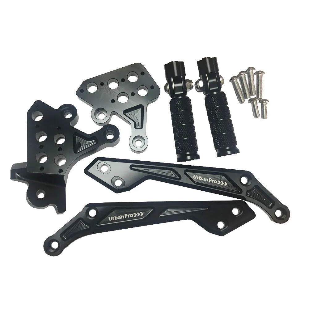 Urban Pro Surron LBX & L1E Heavy Duty Foot Peg Hangers with Extended Stunt Pegs