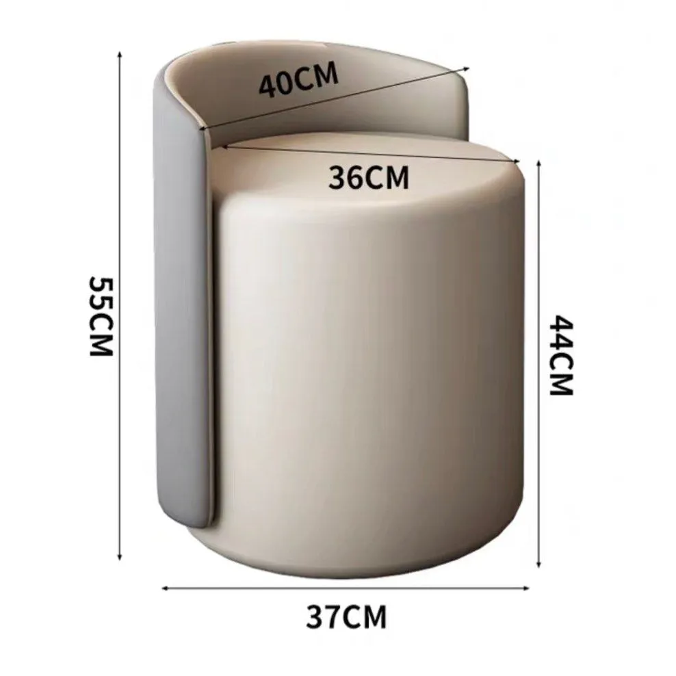 VAGE Modern Vanity Stool