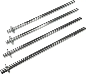 Valor Fitness Power Rack Band Peg Attachment – Heavy-Duty Steel, 20” (Set of 4) – Fits 3/4” Bottom Hole on 2.5" Valor Racks – Resistance Band Anchors for Squats & Strength Training