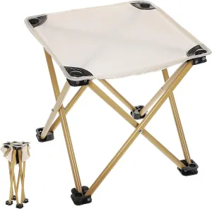 VANZACK Fishing Stool Portable Camping Stool for Adults Durable Oxford Fabric with Comfortable Carry Bag