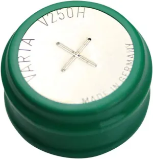 VARTA 2/V250H 2.4V Ni-MH Button Rechargeable Battery V250H