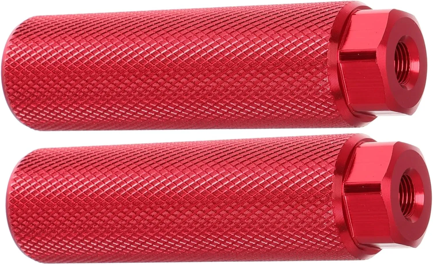 VICASKY Aluminum Alloy Bike Foot Pegs Compact Bicycles Pegs Red Sturdy Construction Easy Installation Perfect for Cycling