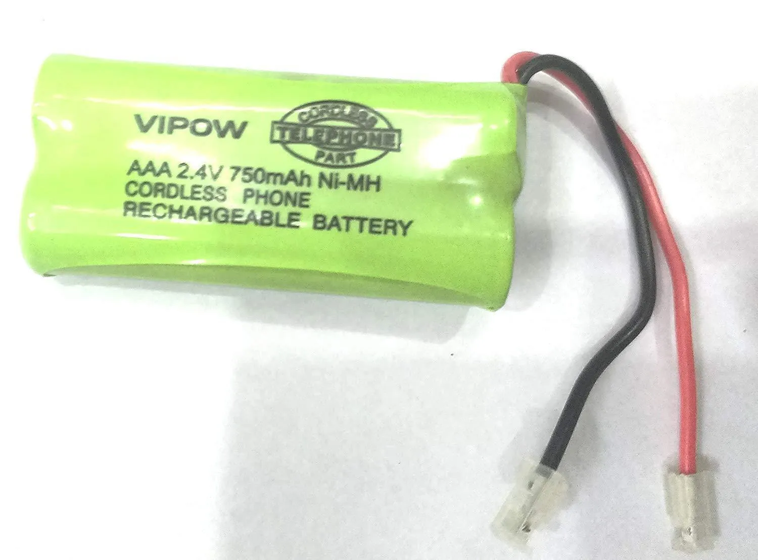 Vipow AAA 2.4V 750mah Ni-Mh Cordless Phone Rechargeable Battery Pack