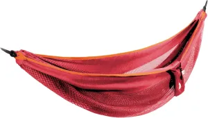 Vivere Double Polyester Mesh Hammock - 400 lb Capacity (Punch/Peach)