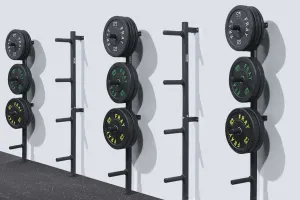 Wall Mount Heavy Duty Bumper Plate Tree