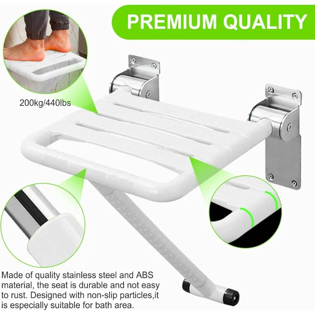 Wall-Mounted Foldable Shower Stool / Seat