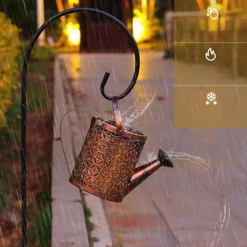 Watering Can Solar Garden Lights - Copper, Solar Powered