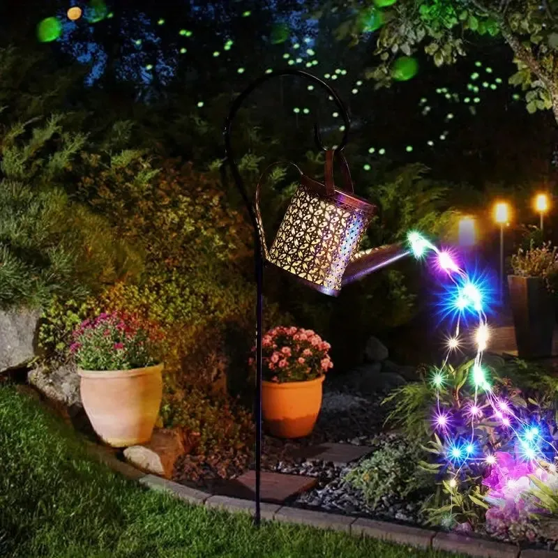 Watering Can Solar Garden Lights - Copper, Solar Powered
