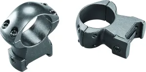 Weaver 49306 Grand Slam Steel Rings, 1", X-High, Black
