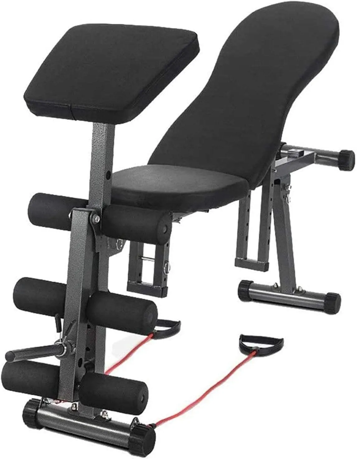 Weights Bench Weight Bench, Standard Weight Benches Dumbbell Stool,Multifunctional Sit-Up Board Home Fitness Equipment Commercial Bench Press Abdominal Folding Chair Mult