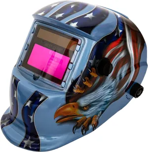 Welding Helmet Auto Darkening : BESTCLUB True Color Solar Powered Hood with Adjustable Shade Range 4/9-13 for Mig Tig Arc Welder Mask