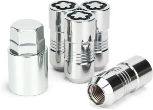 Wheel Lock Lug Nut Set M14 x 1.5 Anti Theft Fit Chevy Silverado Tahoe Suburban Avalanche Cadillac Escalade GMC Sierra Yukon XL Canyon Acadia Tesla 3 Y X S Ford Excursion &More Replace 24210